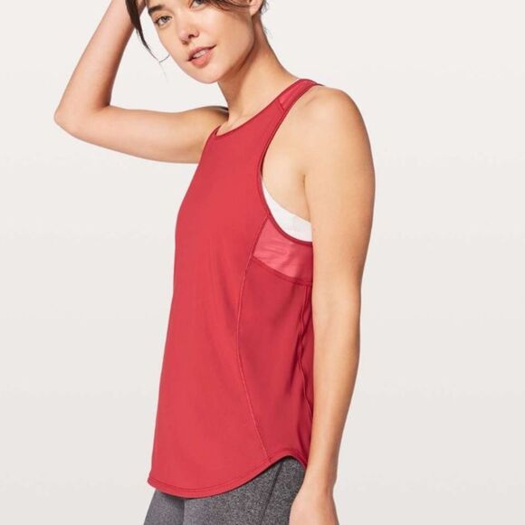 Lululemon Sculpt Tank II Persian Red Size 8 - Picture 5 of 5